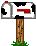 Cow Mail Box